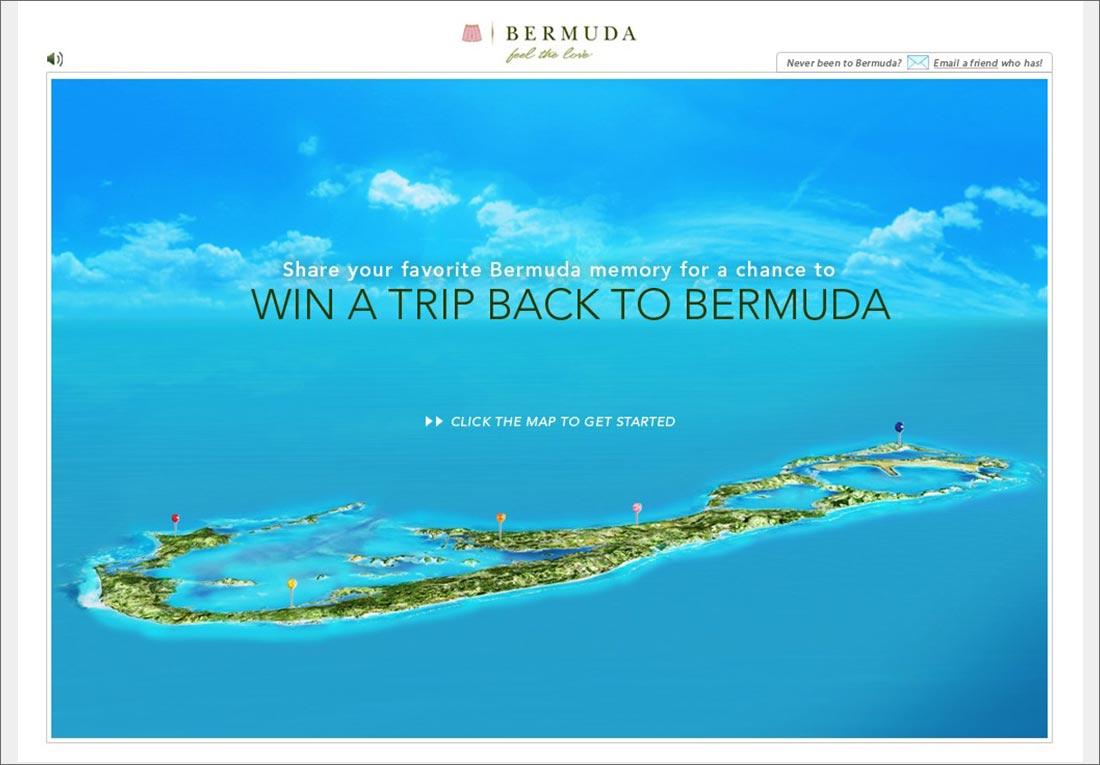 Bermuda second website view