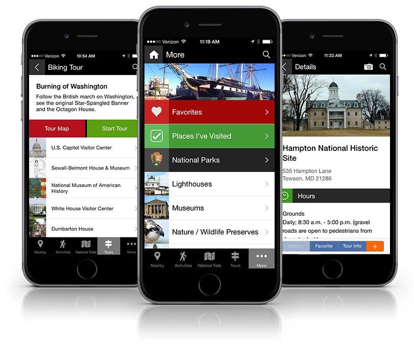 Chesapeake Explorer application fourth view