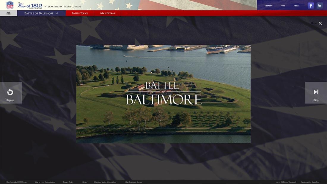 1812 interactive web application fourth view