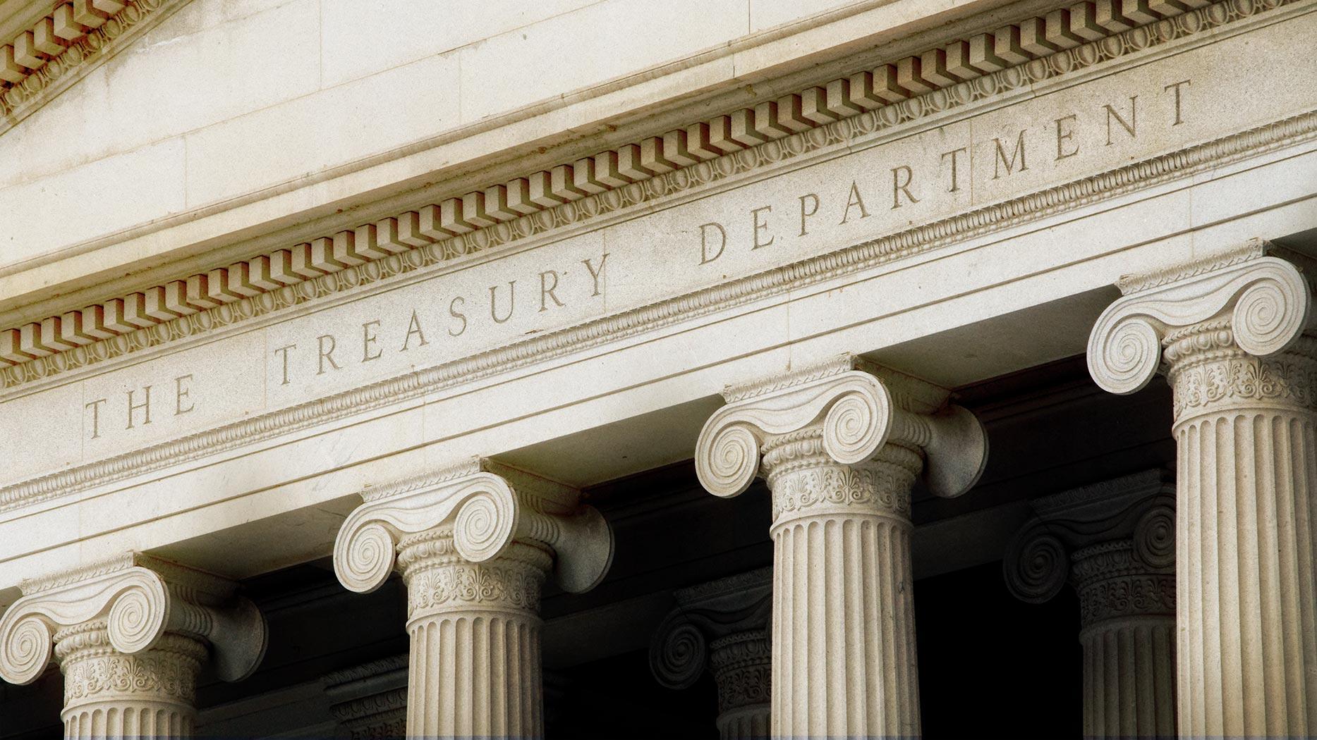 Department of Treasury building